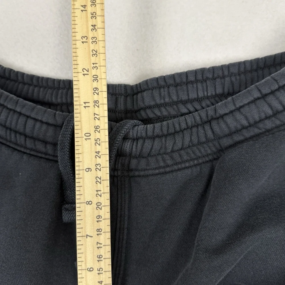 Nike Men's Club Fleece Joggers Sweatpants Black‎ Snap Back Pocket Size Large - Picture 6 of 8